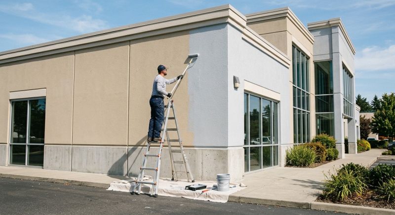 Outdoor Commercial Painting in Arvada, CO