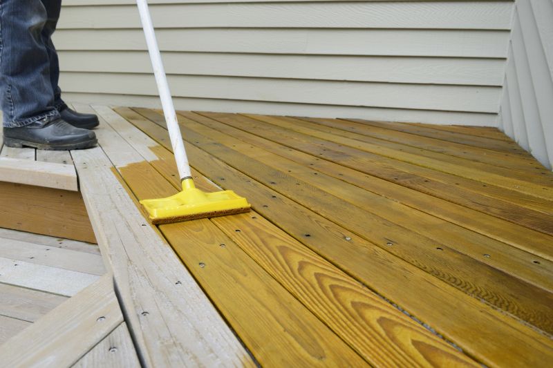 Wood Deck Staining