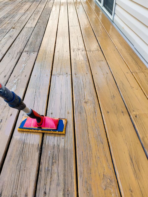 Wood Deck Staining